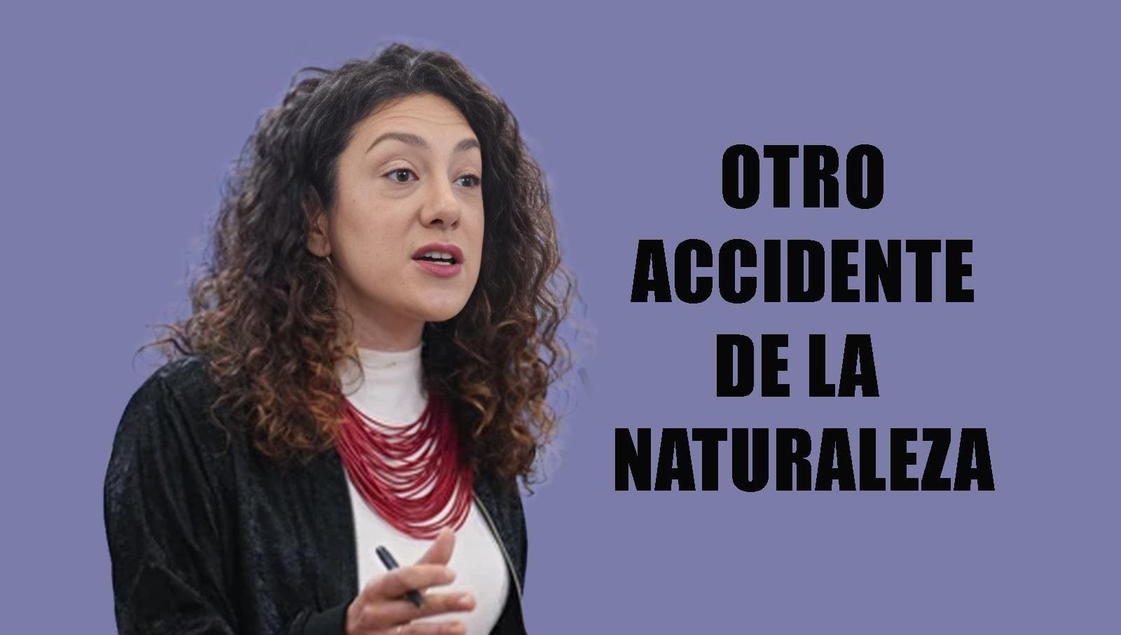 Aina Vidal, la portavoz de Sumar la defensora de Montero