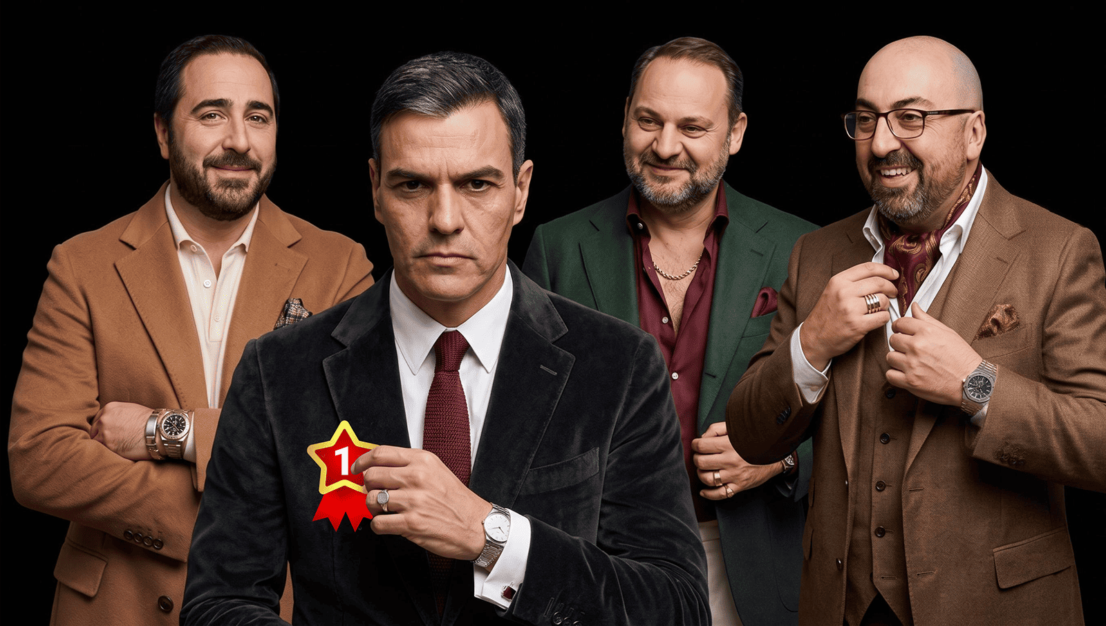 Cuando Aldama no solo tira de la manta, tira del edredón y las sábanas: El nº 1, en pelotas sobre el suelo