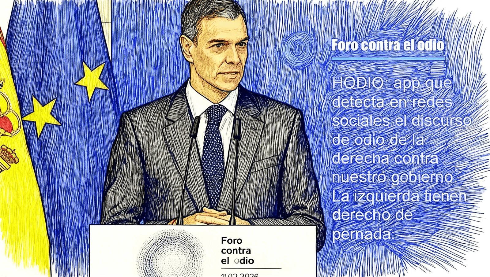 El ‘HODIÓMETRO’ de Sánchez: Estreno con récord de hipocresía