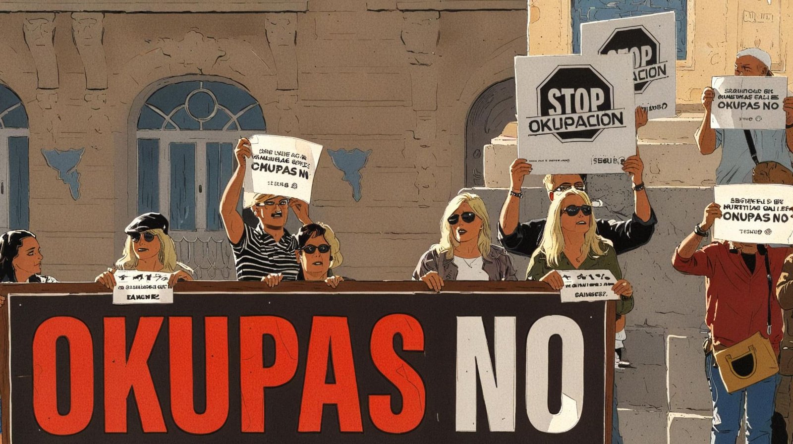 El Drama de la Okupación en Cataluña