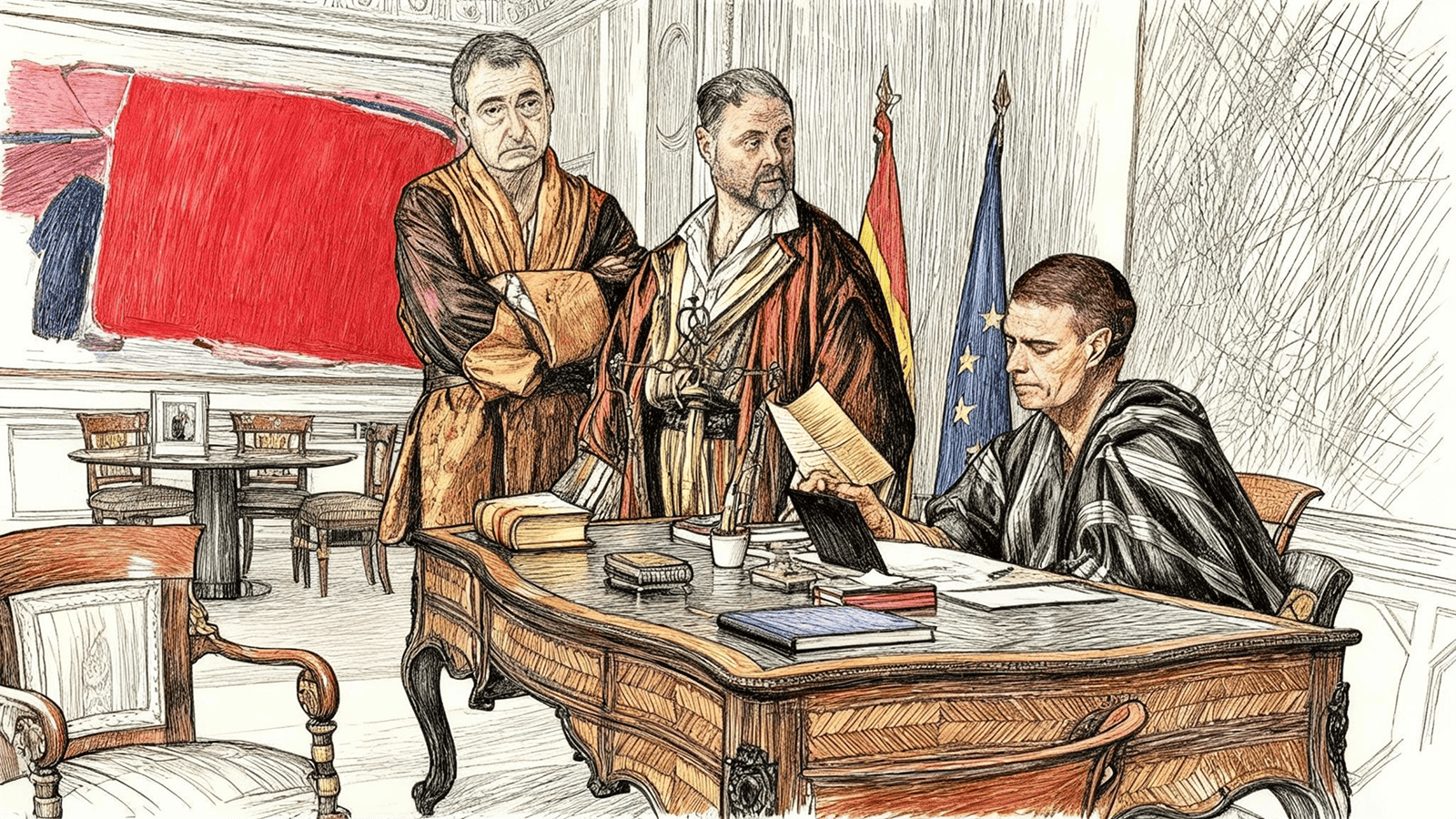 «El Mercader de la Moncloa: Tragicomedia en Tres Actos (y un Interminable Epílogo Judicial)»