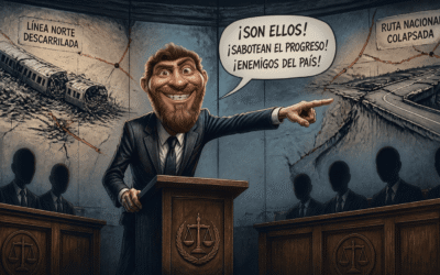 El Ministro de la Paranoia: Puente no gobierna, insinúa. El transporte es solo su excusa para no llamarle “Ministro del Cuento”