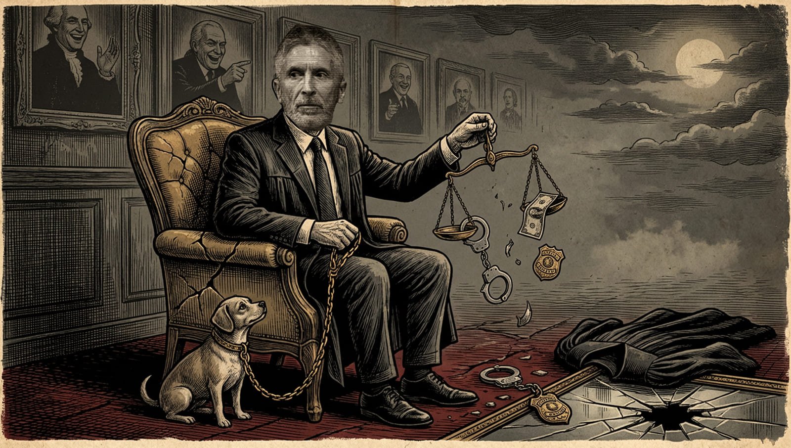 El Ministro y su Infamia: el hombre que pudo ser leyenda y eligió ser caricatura
