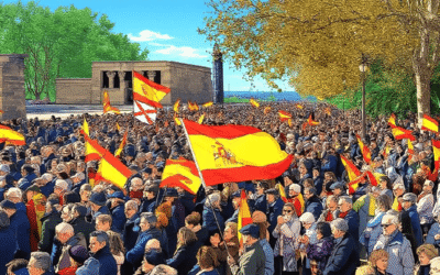 El PP moviliza a 80.000 personas para exigir elecciones tras el ingreso en prisión de Ábalos