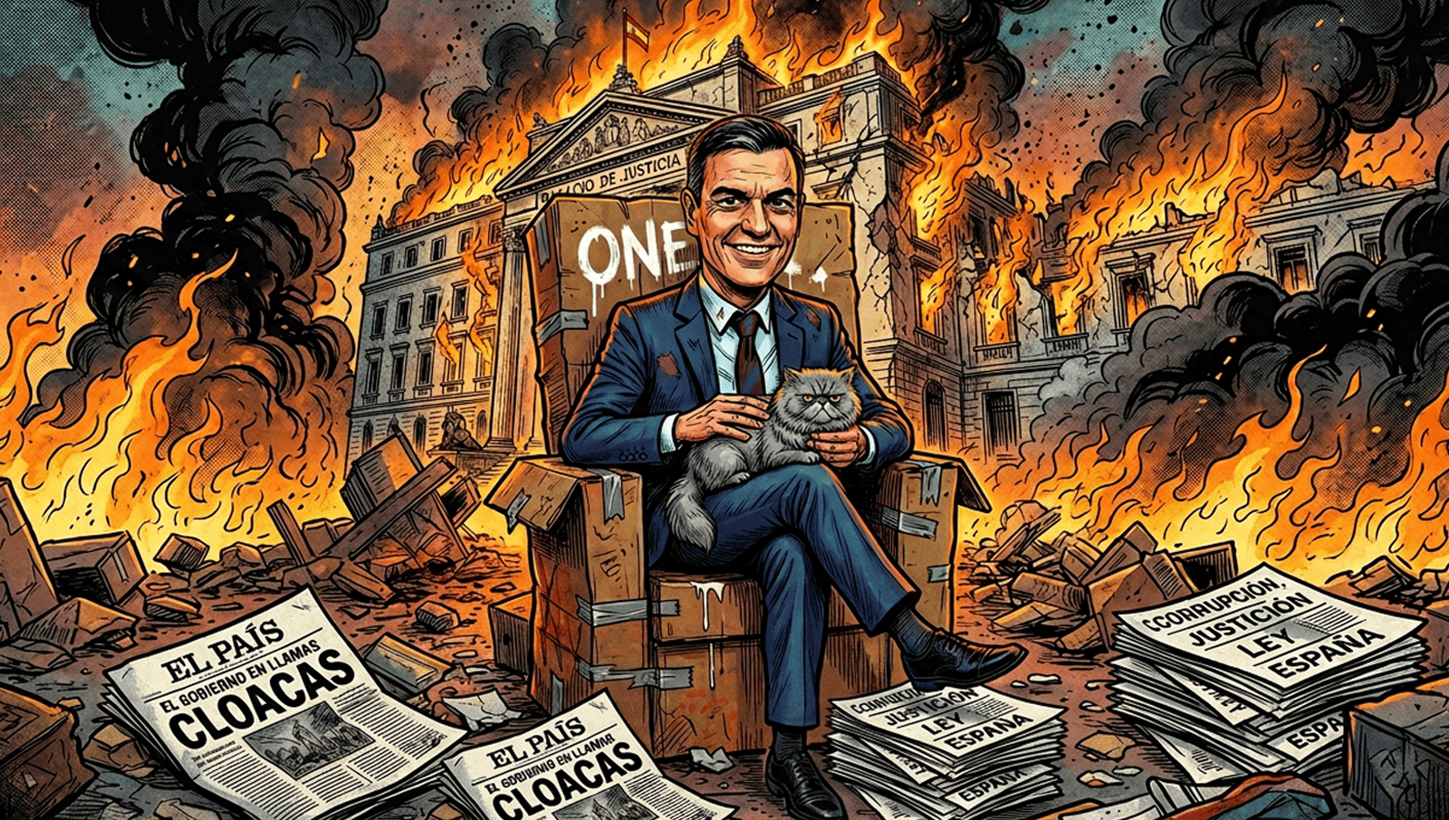El PSOE, una mafia con carnet: El ONE, el capo que no se manchaba sus manos