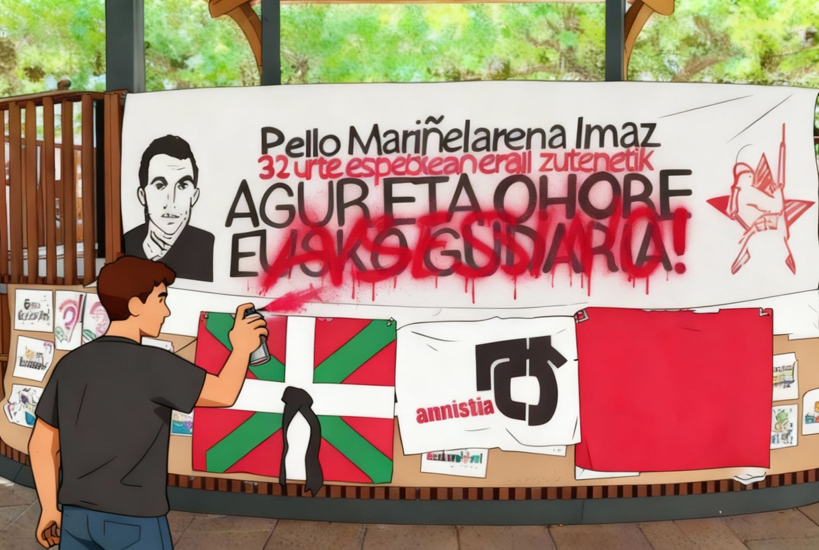 El PSOE vota ‘no’ a prohibir los homenajes a ETA