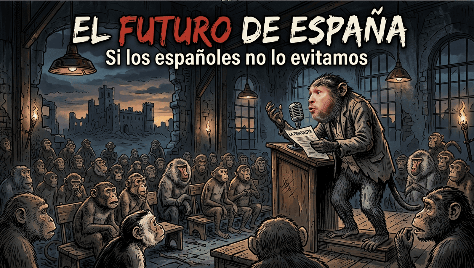 El Reino de los Planetas de los Simios y Oscar Puente como presidente