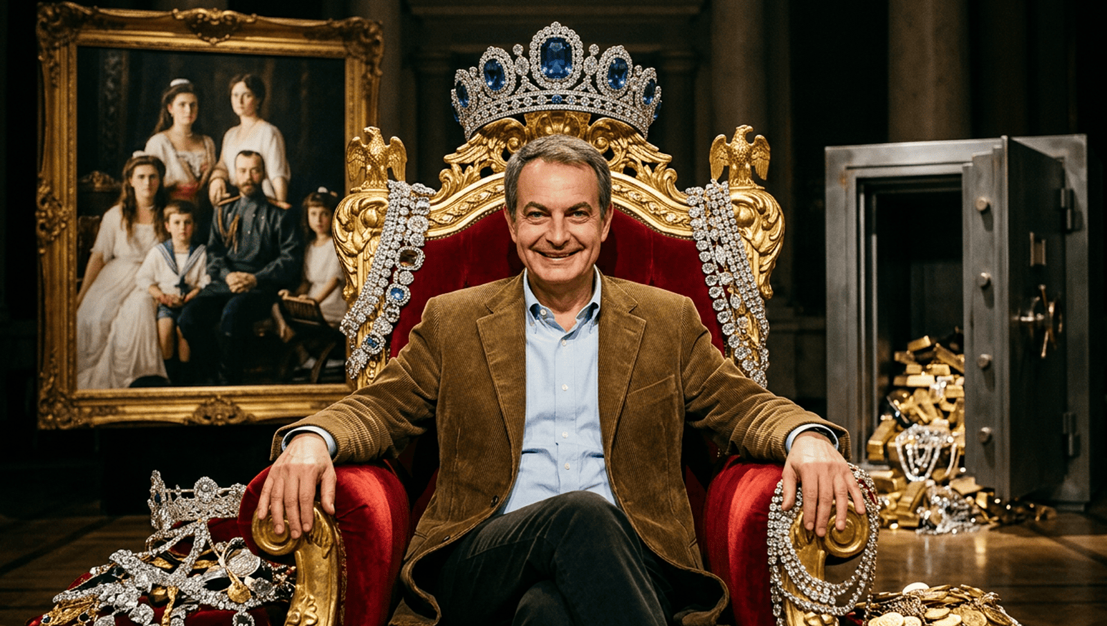 El Socialismo de Pana y la Tiara de Zafiros: Cuando Zapatero superó en esplendor a los Románov