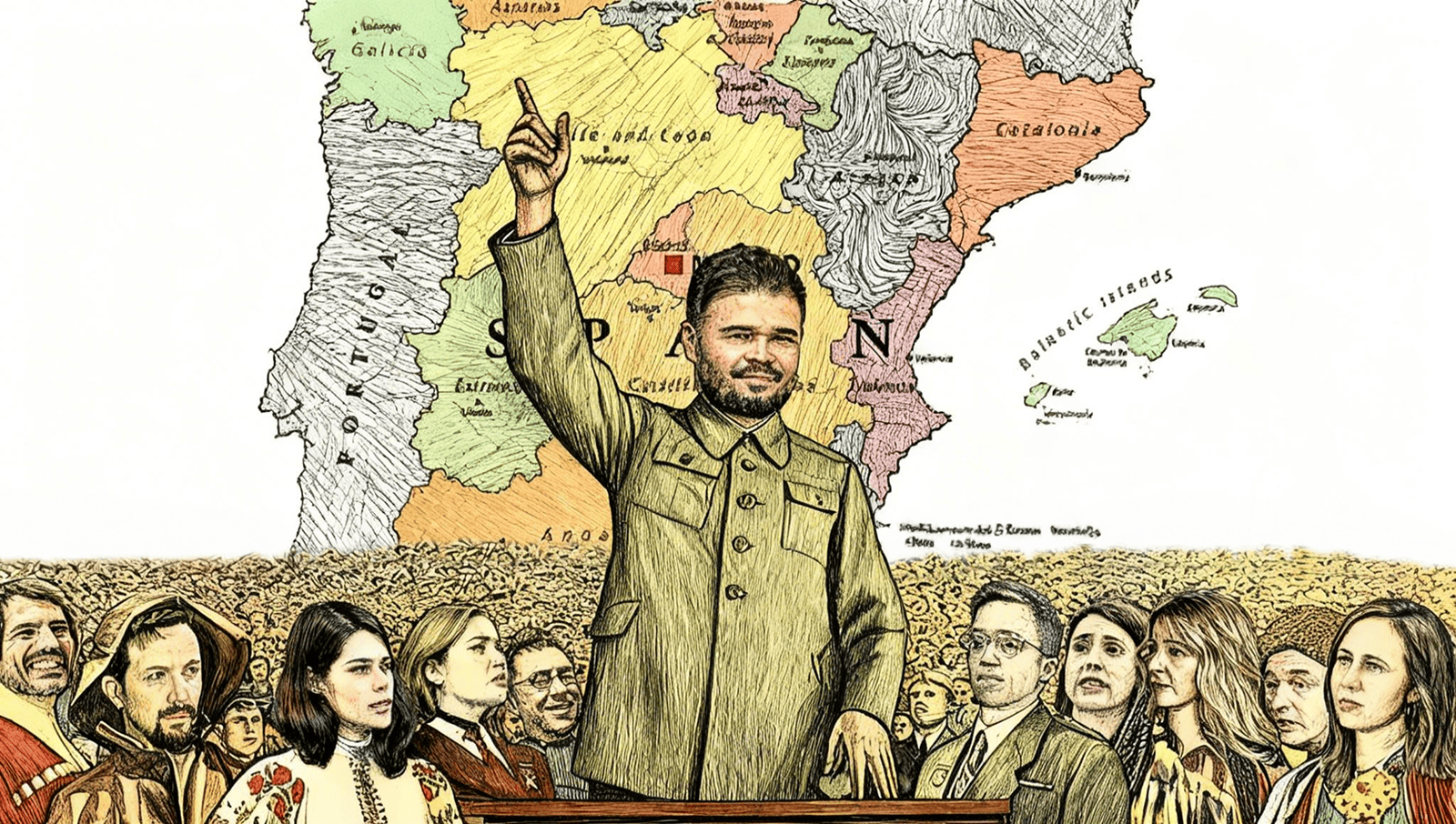 El camarada Rufián y el socialismo en un solo país (que no es España)