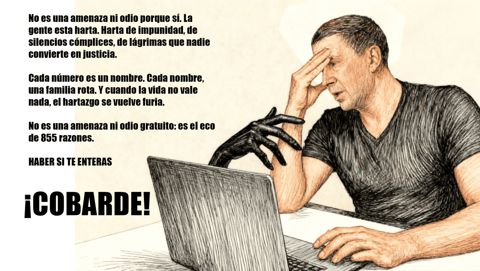 El circo de los verdugos arrepentidos de su propio veneno