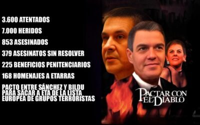El espectáculo del “no blanqueo” según el manual socialista: homenaje a una víctima con una mano y pactos con el diablo con la otra