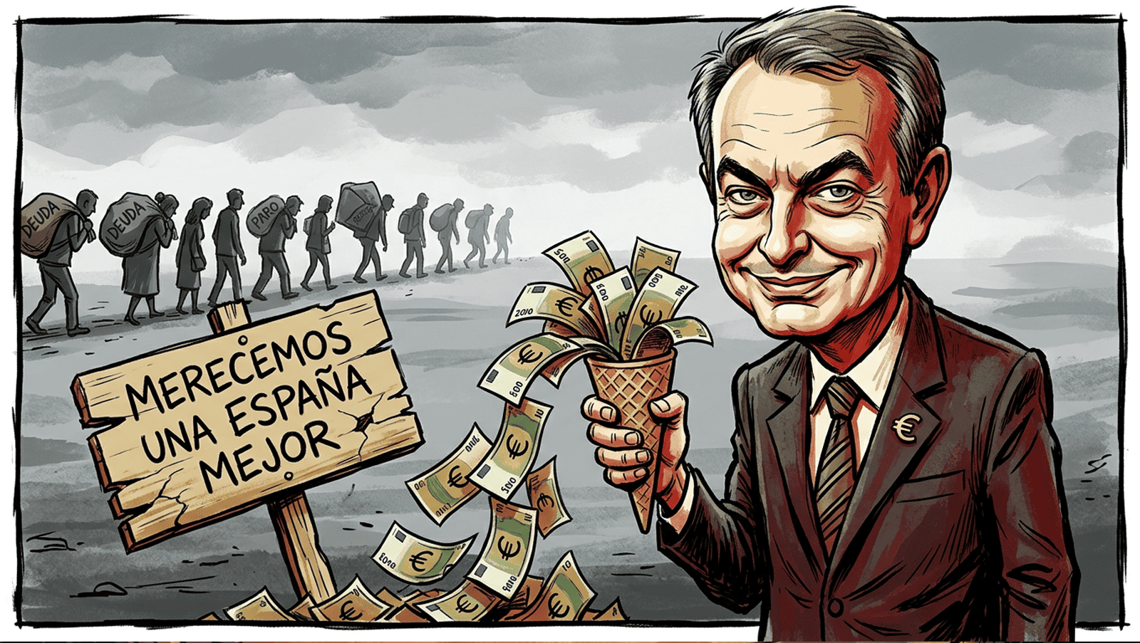 El helado amargo de Rodríguez Zapatero