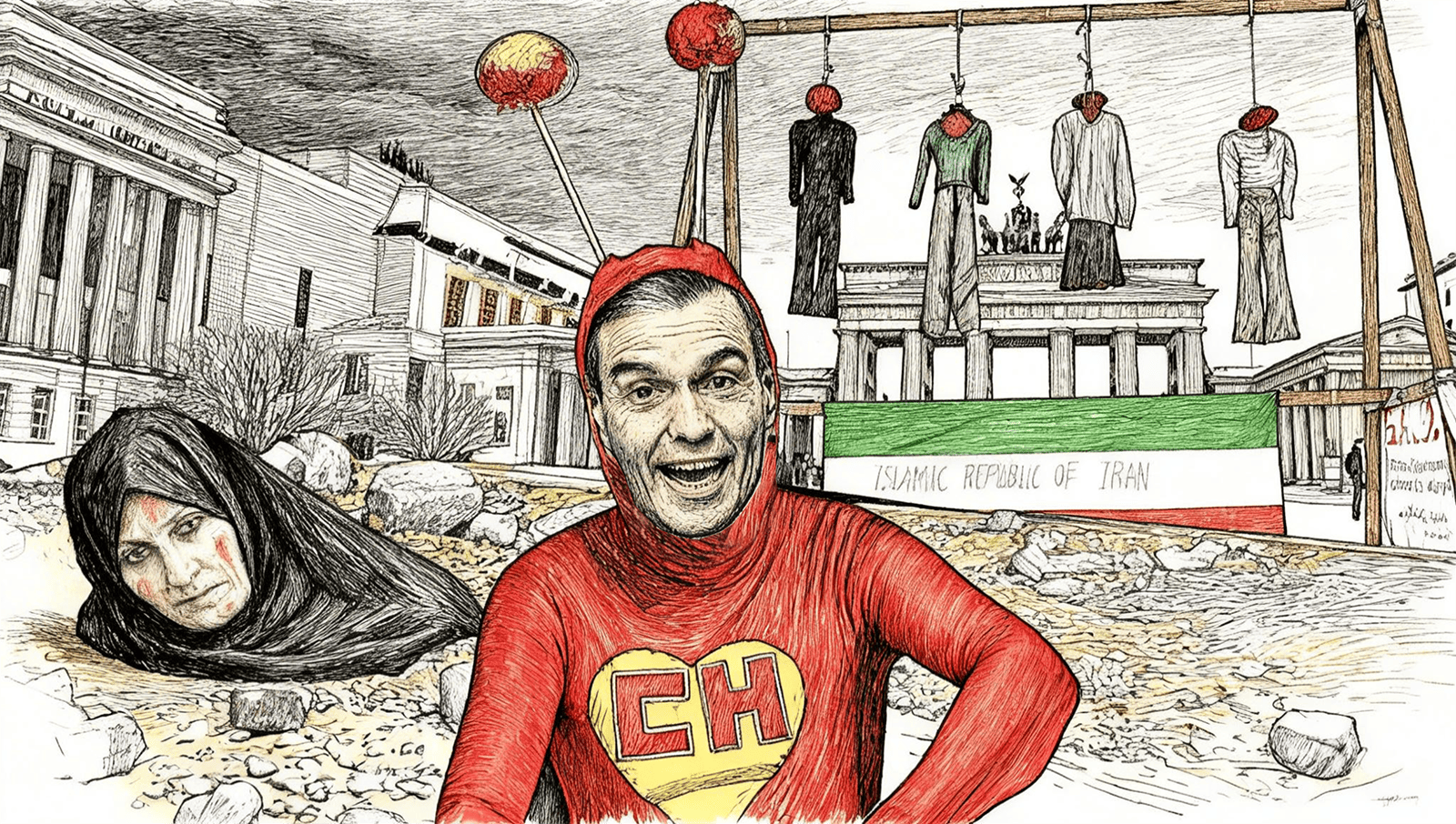 El superhéroe de la paz o el Chapulín Colorado Español