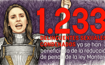 HOY, 8 DE MARZO: IRENE MONTERO DESFILA MIENTRAS LOS VIOLADORES QUE LIBERÓ CELEBRAN EL DÍA DE LA MUJER DESDE SU CASA