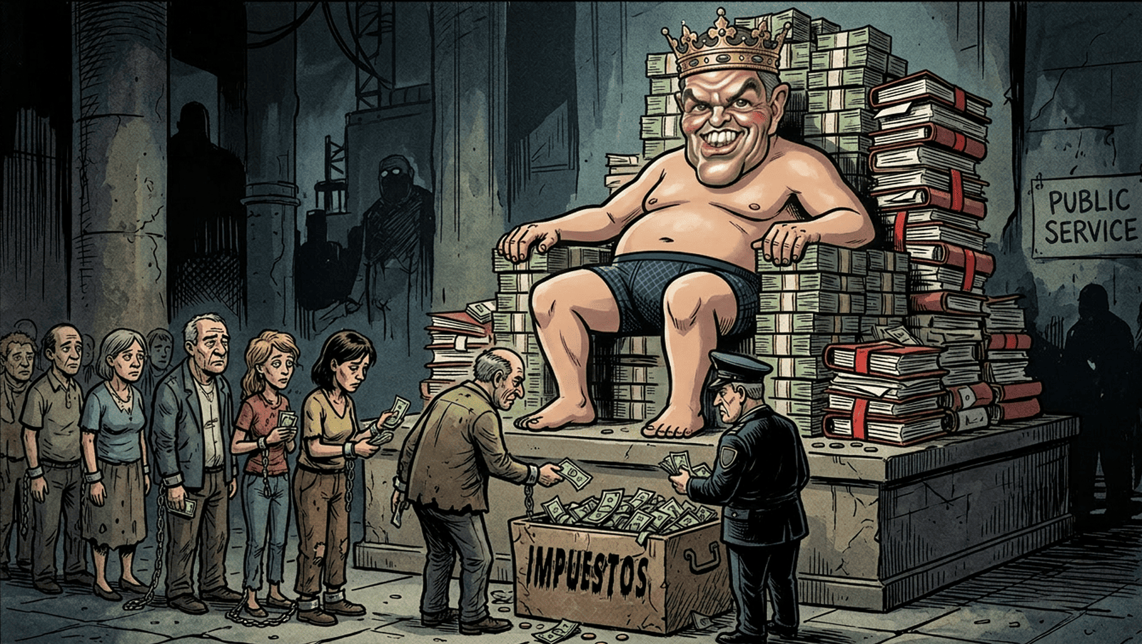 La Moncloa: La corte del rey desnudo