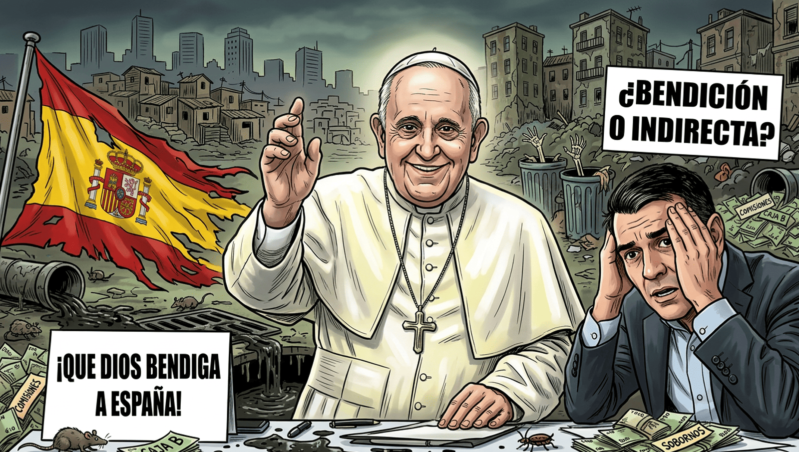 La bendición del vacío: cuando el Papa saluda y no lo aclara