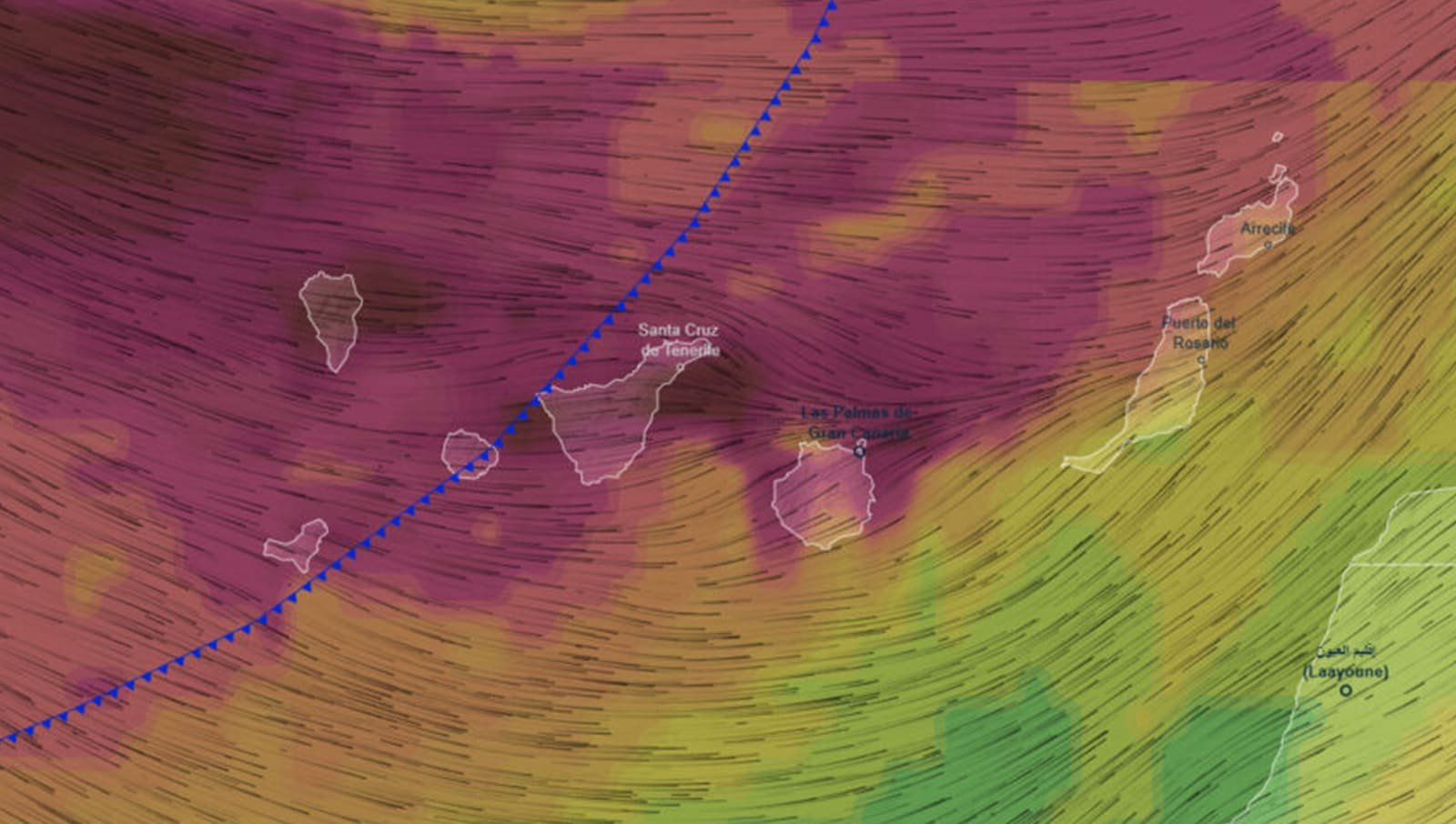 La borrasca Therese azota Canarias: aviso rojo en Tenerife por lluvias torrenciales y emergencia nivel 2