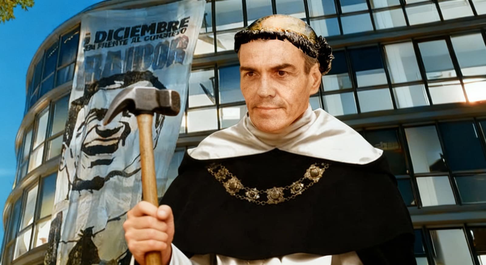 La doble vara de medir de Torquemada Sánchez