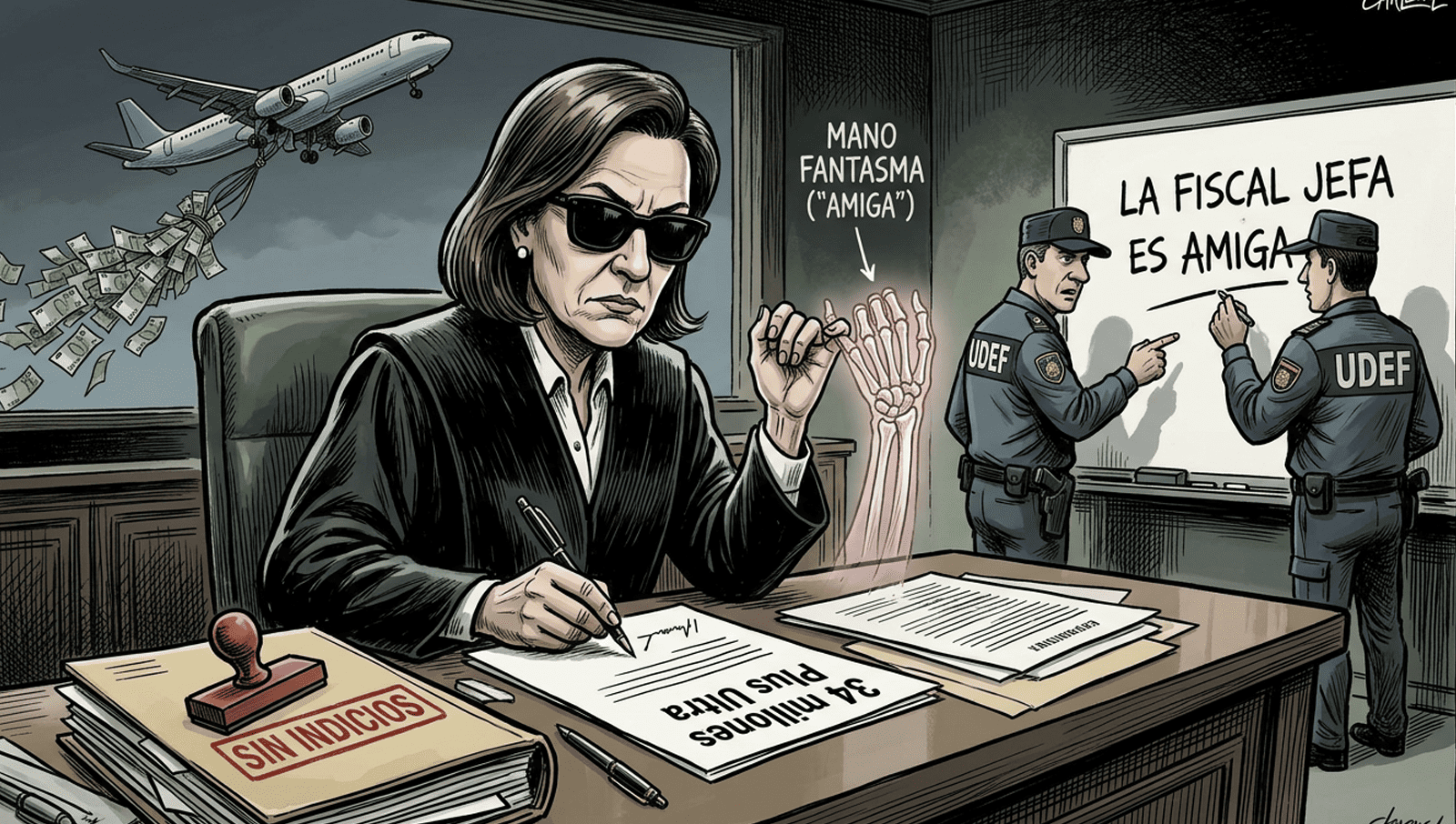 La fiscal jefa es amiga”: el tuit que resume un expediente, 34 millones y una profesional de vista cansada