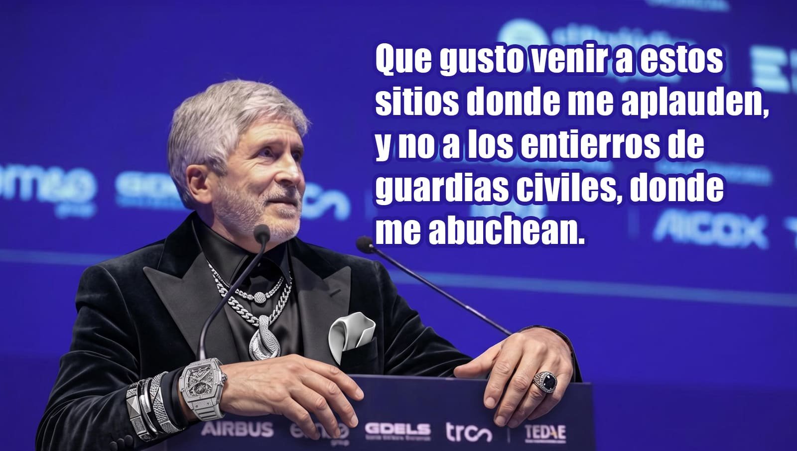 La vergüenza de Marlaska no se cae si nunca la ha tenido puesta