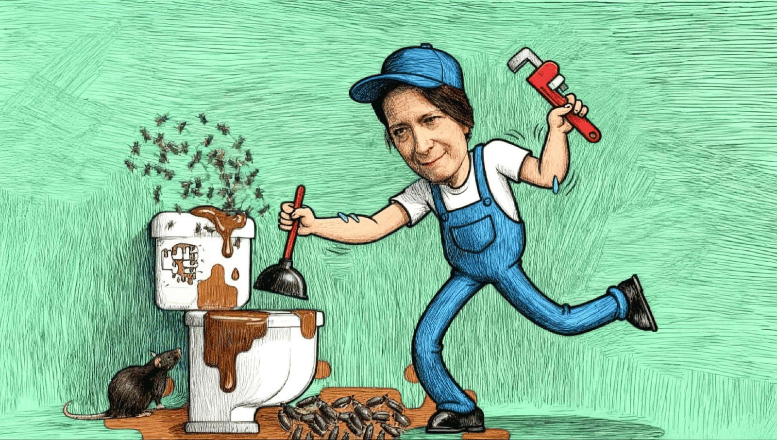 Leire Díez: Fontanera del sanchismo de lo fecal