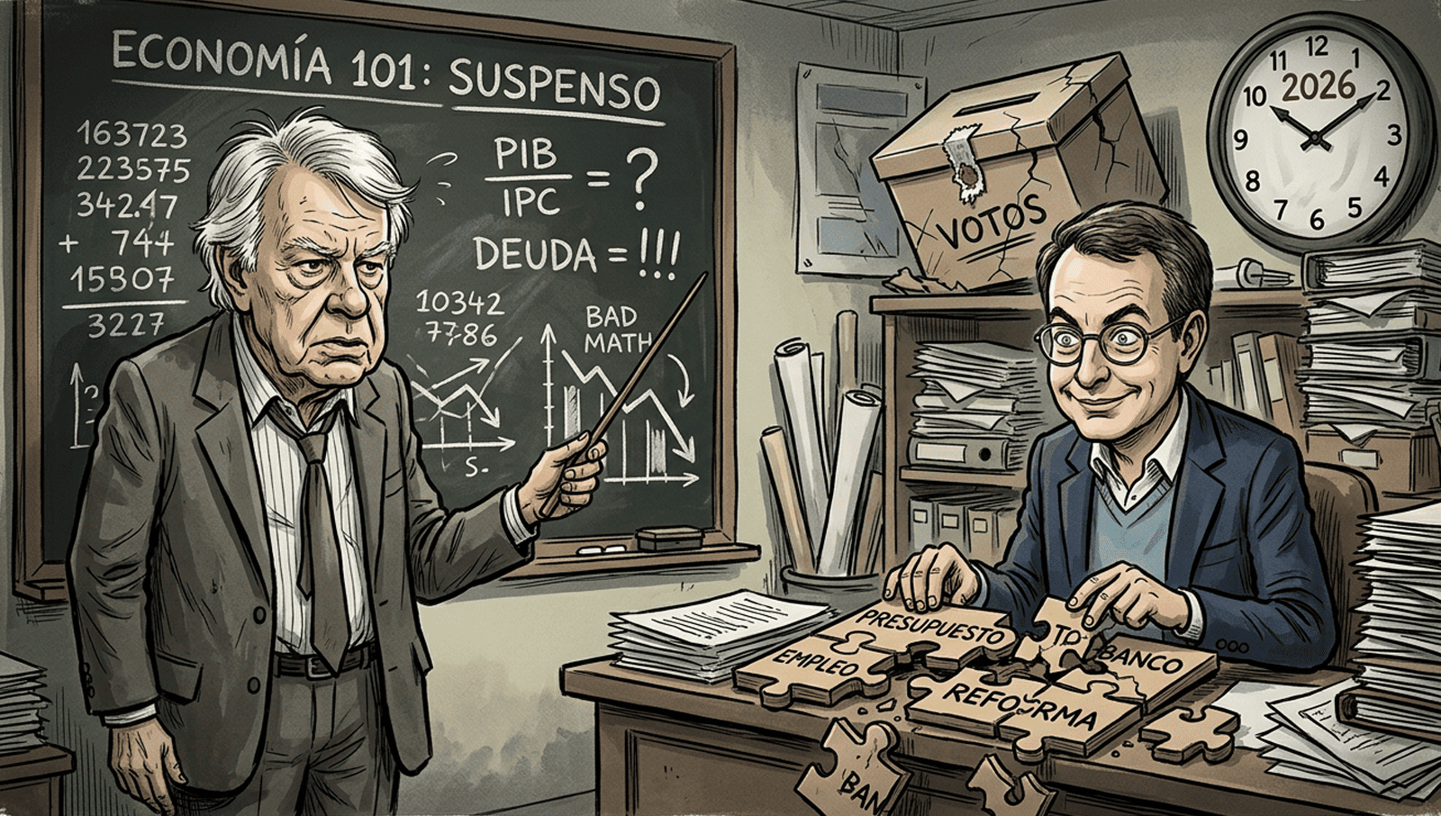 “No es corrupto, es que no da una”: la herencia envenenada de Felipe González a Zapatero