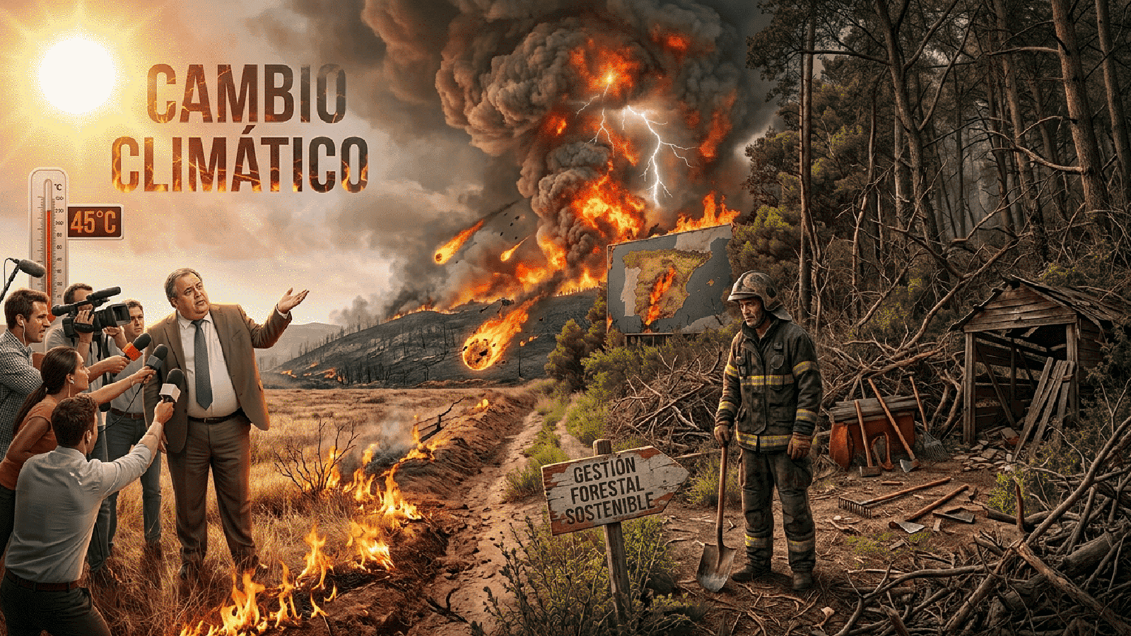 No solo es el cambio climático, es abandono criminal: La verdad que Sánchez y su banda no quieren que sepas