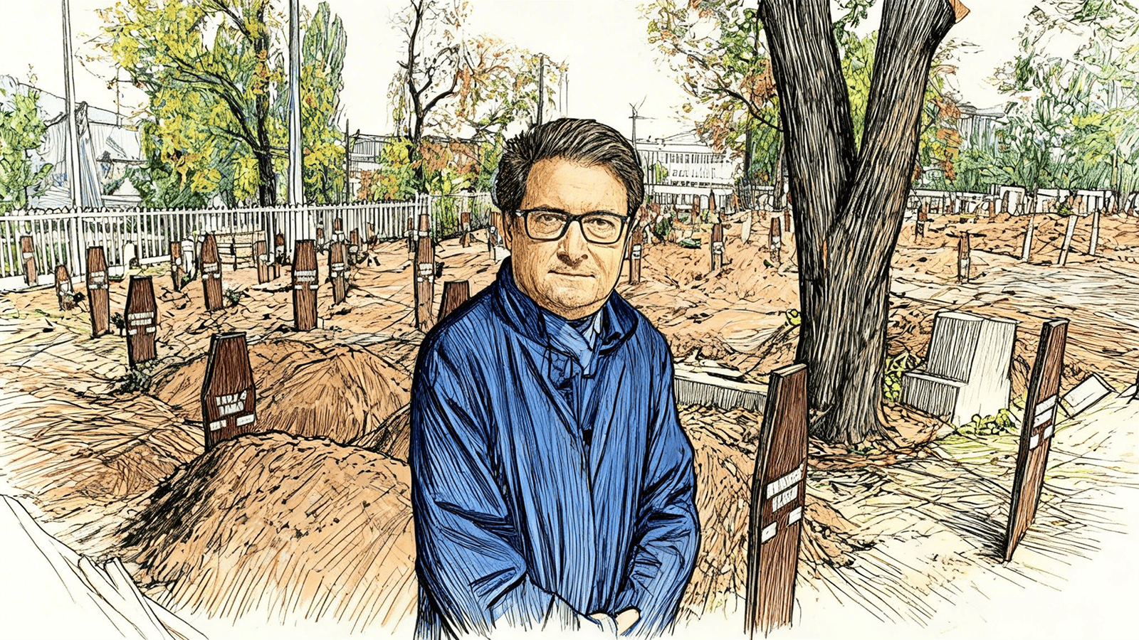 Óscar López, el sepulturero: Ataca a un muerto porque no sabe ganar a los vivos