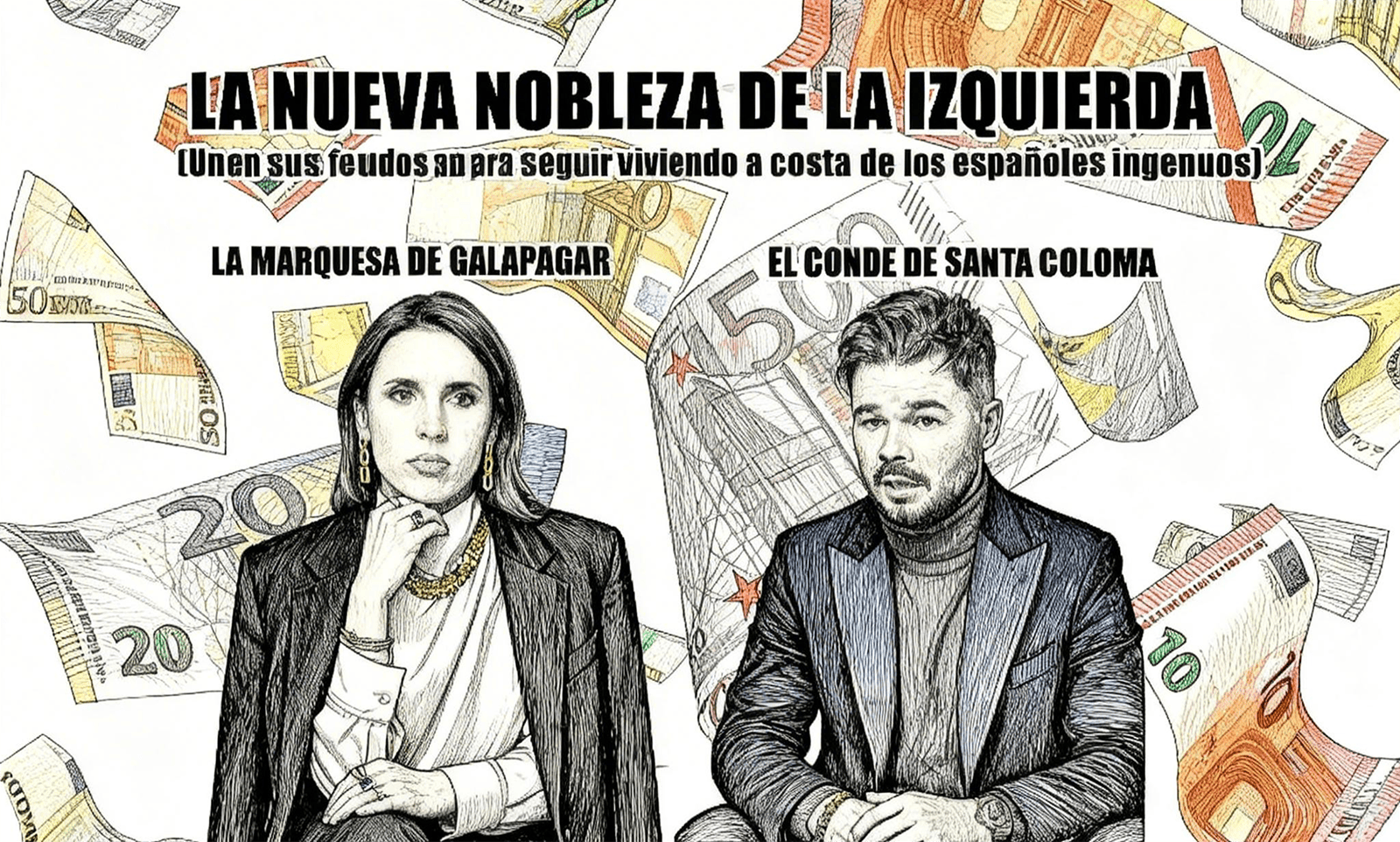 Parásitos políticos: Cuando Rufián y Montero intentan (sin éxito) abrazar el populismo con el independentismo más rancio