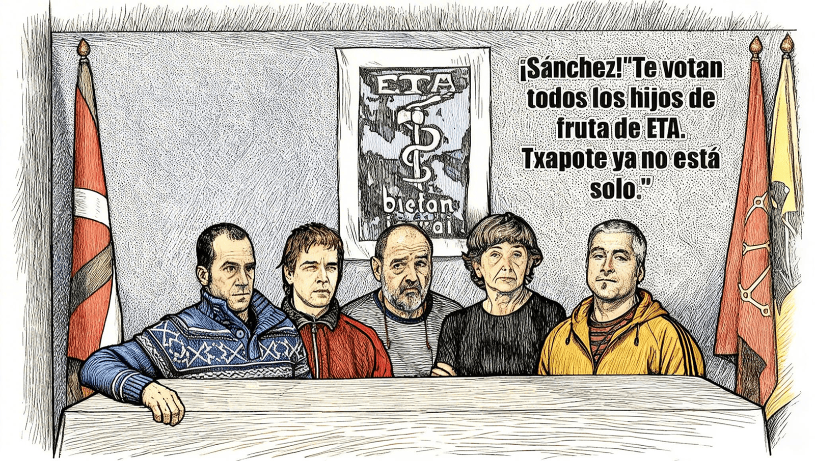 Políticas penitenciarias que avergüenzan y homenajean al terrorismo