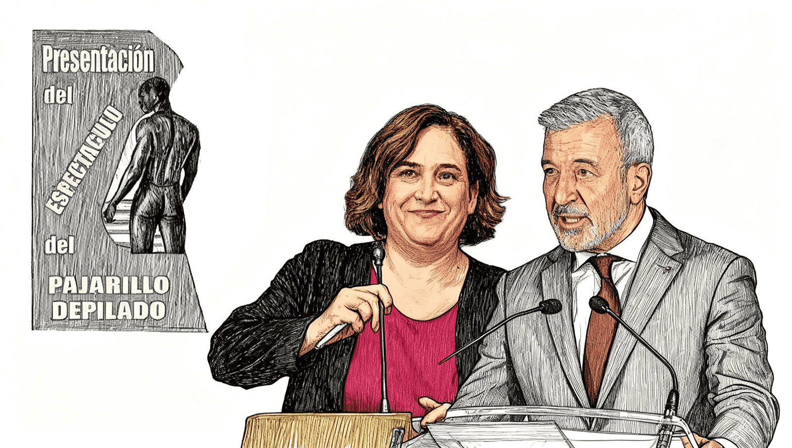 Progresismo de entrepierna en Barcelona: Cuando la vergüenza se depila y la dignidad se va por el desagüe