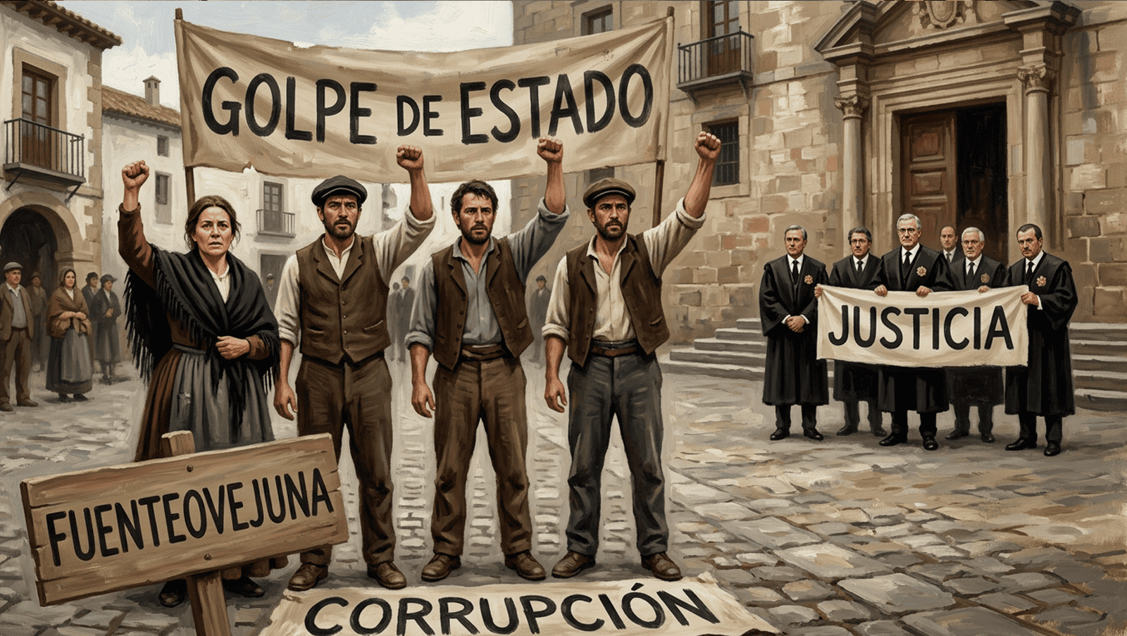 Todos a una, como en Fuenteovejuna”… pero para no ahogarse en su propio chiringuito