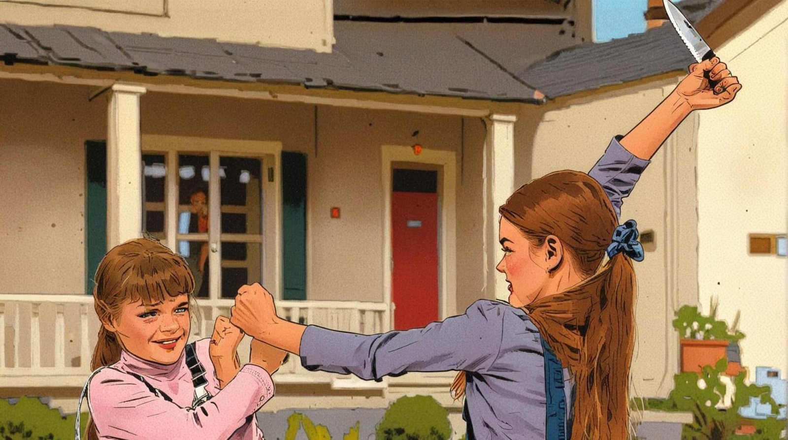 Una menor, de 17 años, mata a puñaladas a su cuñada