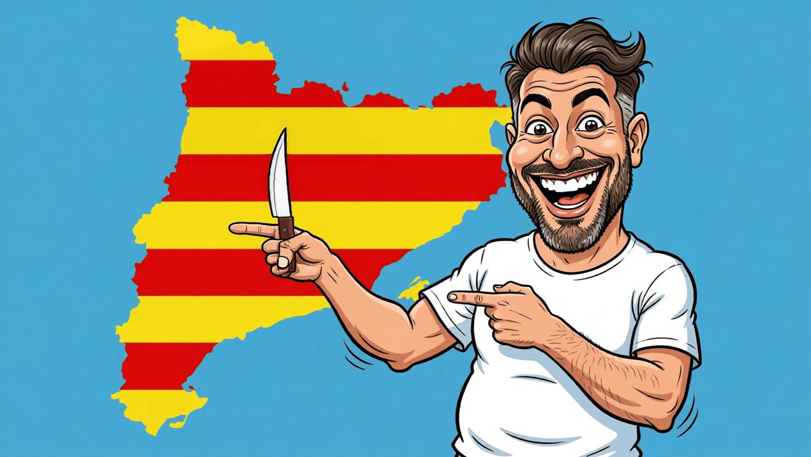 Viva la seguridad en Cataluña: puñaladas con “tranquilidad institucional” y mangas verdes de consuelo