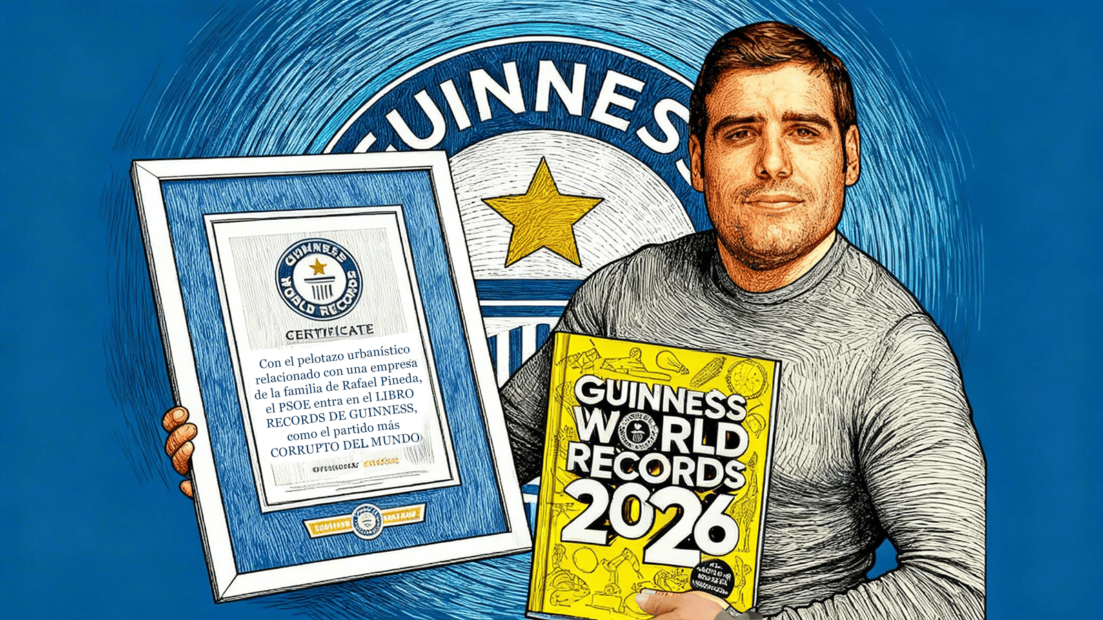 ¡Récord Guinness de la Corrupción: El PSOE se entrena a fondo mientras la UCO hace horas extras en Sevilla!